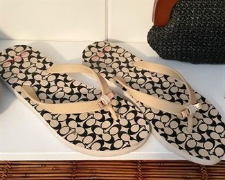 Women's Shoes - Coach Flip Flops