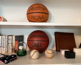 Sports Balls, Books, Etc.