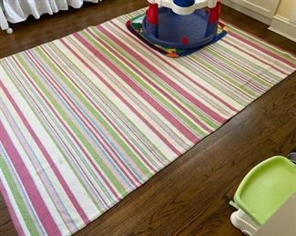 Striped Area Rug