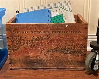 Wooden Ammunition Box