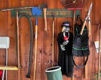 Garden Tools, Halloween Decor