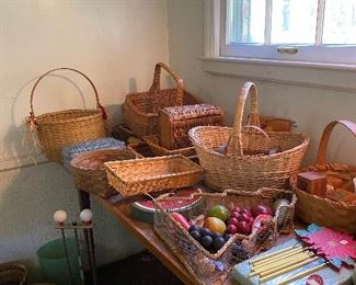 Various baskets
