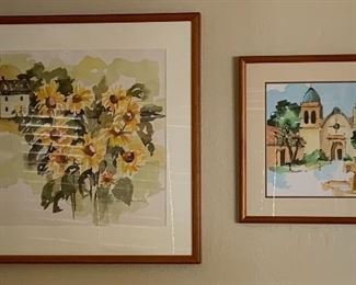 Original Watercolors by W.R. Lewis