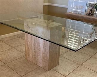 Stone Base Table
