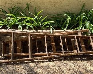 Vintage Wood Ladders