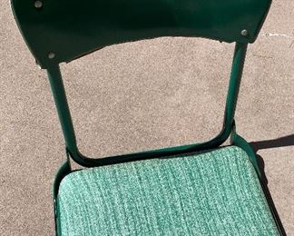 Vtg Folding Stadium Chair