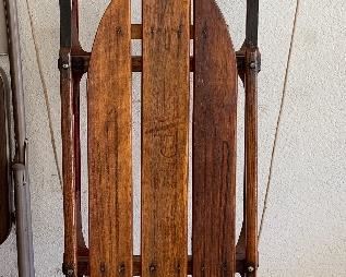 Vintage Wood Sled