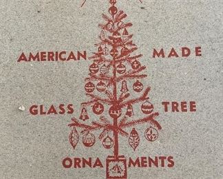 Vtg Glass Ornaments