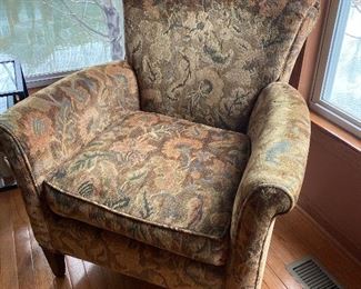 Crate & Barrel Upholstered side chair