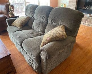 Power reclining sofa