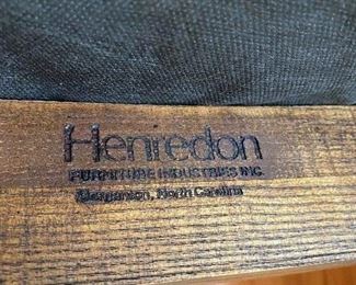 Henredon dining chairs & table