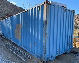 32	

40’ Container
Contents in/on/around container are NOT included!
IF YOU ARE THE WINNING BIDDER ON THIS LOT... YOU CAN NOT PICK UP UNTIL APRIL 7TH FROM 9AM-1PM...