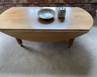 Mid Century - Conant Ball bird's eye maple coffee table