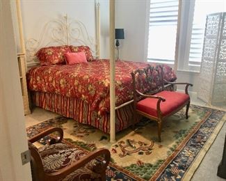 King Metal 4 Poster Bed 