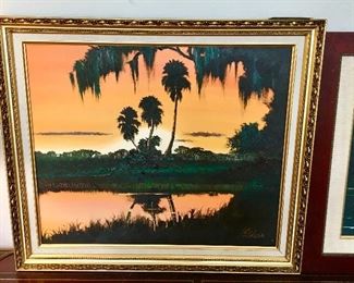 Highwaymen James  Gibson 
24”W x 20 H
