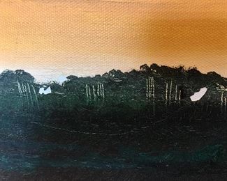 2 small areas where paint chipped off 