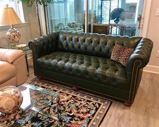 Leather Sofa 
McKinley Furniture 
76”W x 34”D