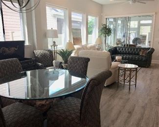 View of Dining Room and Living Room