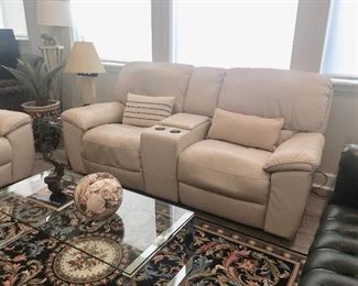 Leather Electric Recliner Sofa 
Ital Sofa Nordeste Brazil
85”W x 33”D