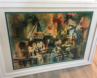 Signed Framed Art 
John Rattigan 