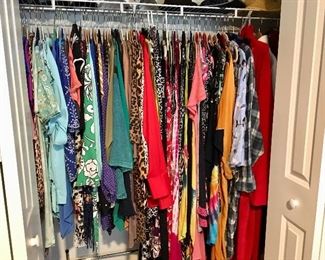 Great Clothes and Shoes - 
Clothes mostly Size L - XL