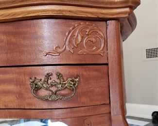 Single drawer dresser/side table - 29" high x 43" wide x 29" deep