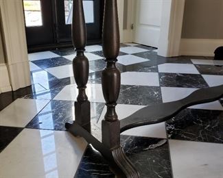 Side table - 30" high x 66" wide x 20" deep