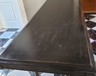 Side table - 30" high x 66" wide x 20" deep