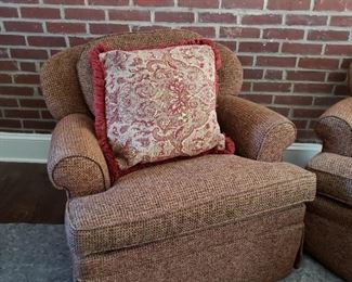 Swivel chairs - 30" high x 34" wide x 34" deep