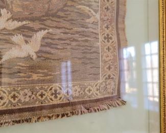 framed tapestry - 27" x 35"