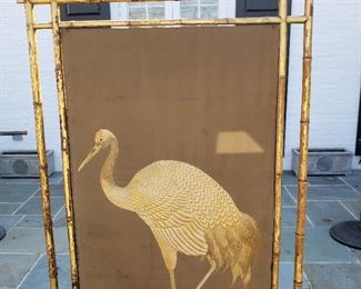 Crane bamboo screen - 70" x 34"