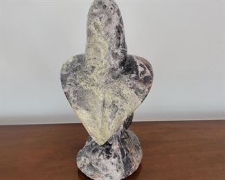 Three part sculpture - 17" high x 8" wide x 7" deep