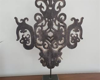 Mounted wood carving - 39" tall x 30" wide