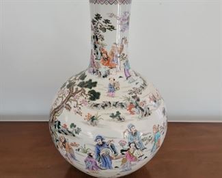 Asian vase - 22" high