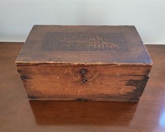 "Games and Directions" box - 5" high x 12" wide x 7" deep