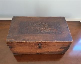 "Games and Directions" box - 5" high x 12" wide x 7" deep