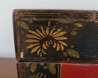 Asian inspired box - 12" high x 18" wide x 13" deep