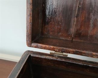 Asian inspired box - 12" high x 18" wide x 13" deep