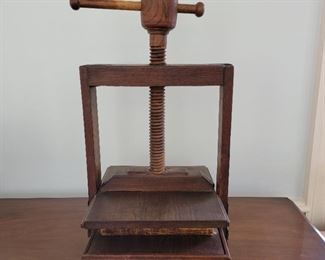 book press - 30" high x 15" square
