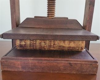 book press - 30" high x 15" square
