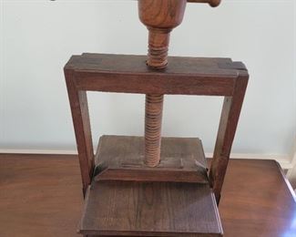 book press - 30" high x 15" square