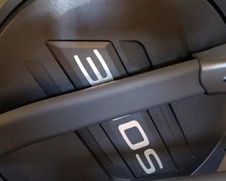 Elliptical machine - 64" tall - 69" long. Sole E55.