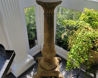 Garden Pilar - 41" high x 19" square at base