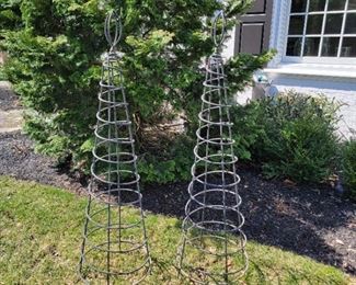 Topiary frames - 2 available - 58" high