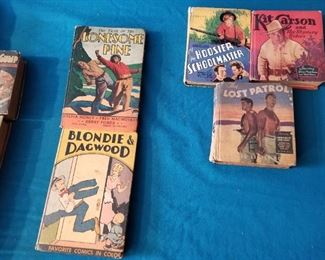 Vintage Miniature Comic Books