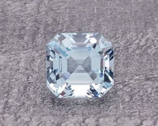Extra Large 24.82 Carat Natural High Grade Ice Blue Aquamarine; Loose Gemstone $18,615+ Retail
