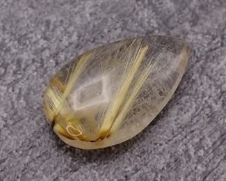 Large Rutilated Quartz Gemstone