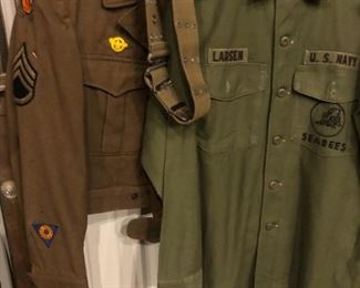 IKE JACKET AND SEEBEES SHIRT