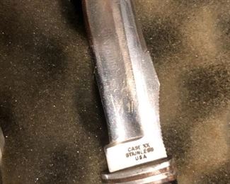 CASE...CHEYENNE AND SEVERAL CASE KNIFES NOT SHOWN