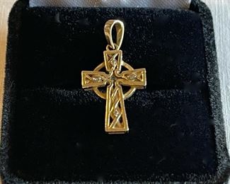 $50.00.................14k Gold Cross (C221)